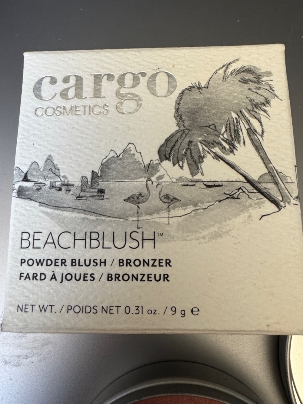 Cargo Beachblush Powder Blush/Bronzer in Silver and White - Picture 4 of 5